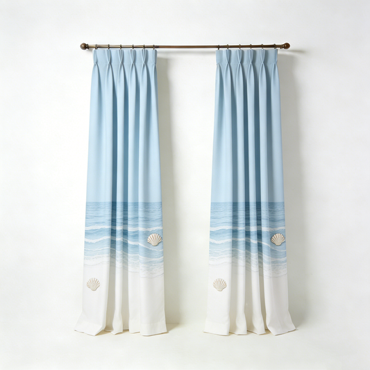 Ocean Shell Curtain